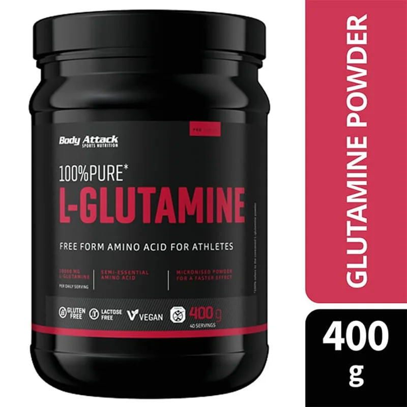اسید ال گلوتامین بادی اتک - BODY ATTACK PURE L-GLUTAMIC ACID