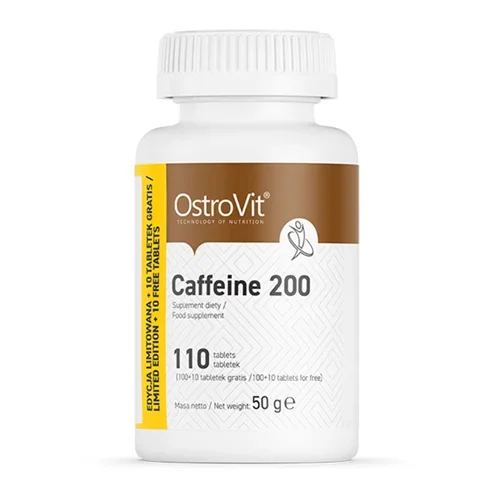 کافئین 200 استروویت 110 عددی - OstroVit Caffeine 200 110 tabs