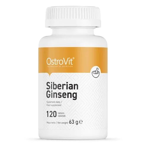مکمل جنسینگ استروویت 120 عددی - OstroVit Siberian Ginseng