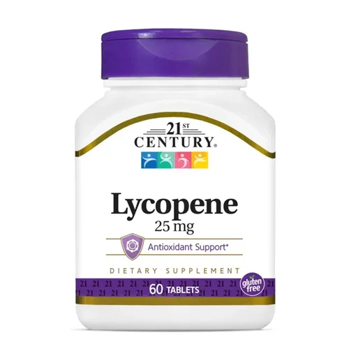 لیکوپن سنتری 25 میلی گرم 60 عددی - 21st Century Lycopene